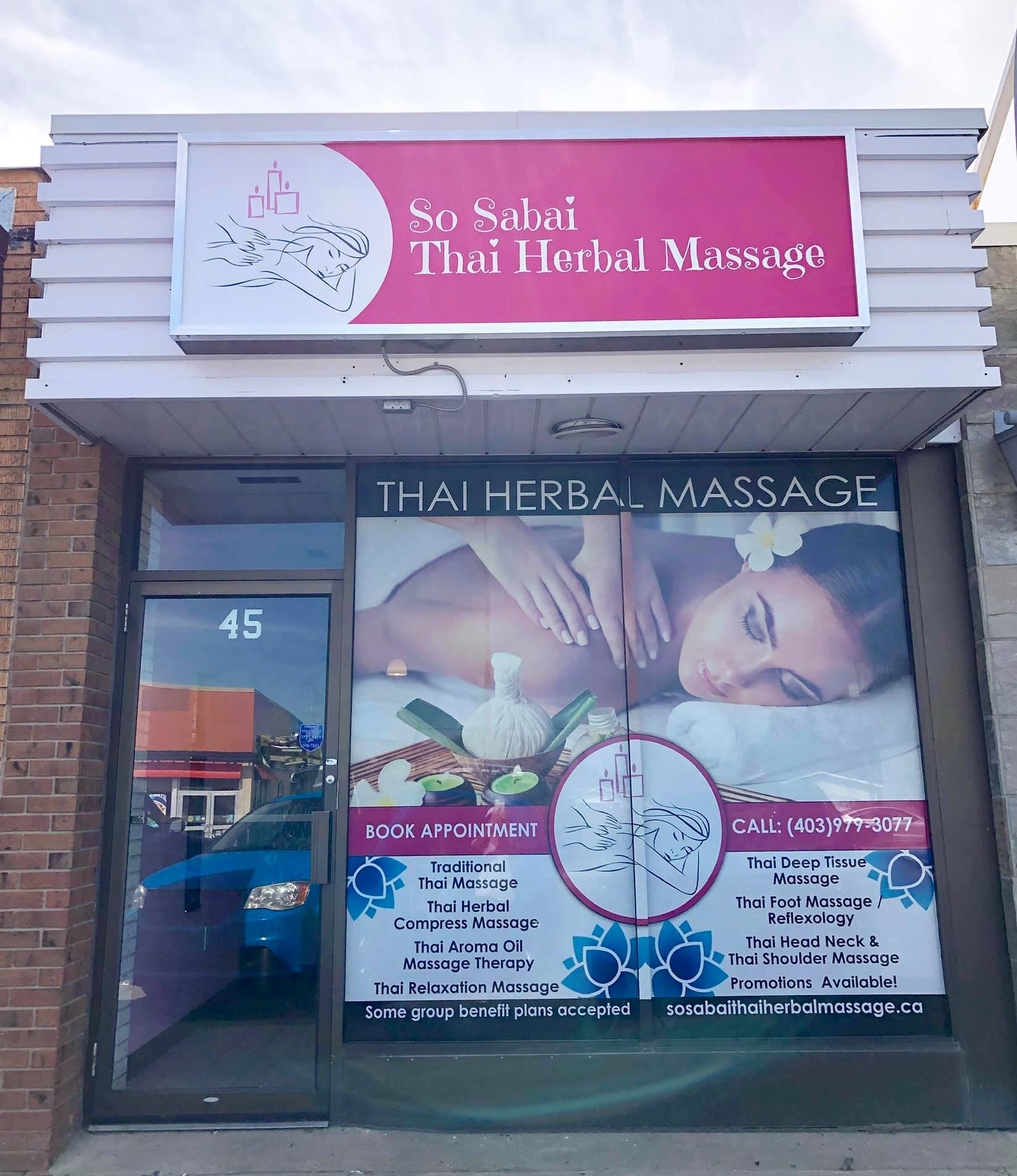 So Sabai Thai Herbal Massage