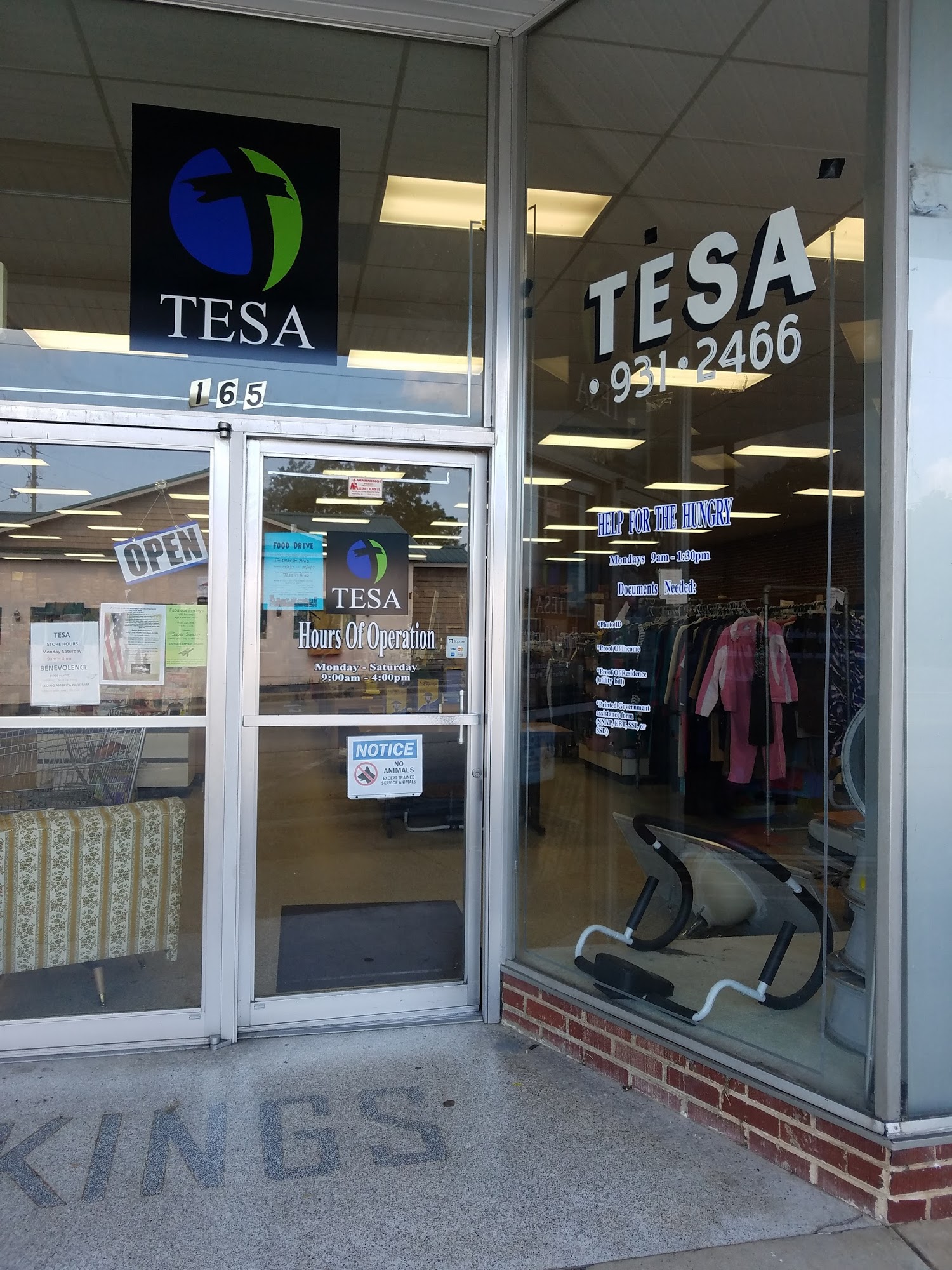 TESA Thrift Store and Food Pantry