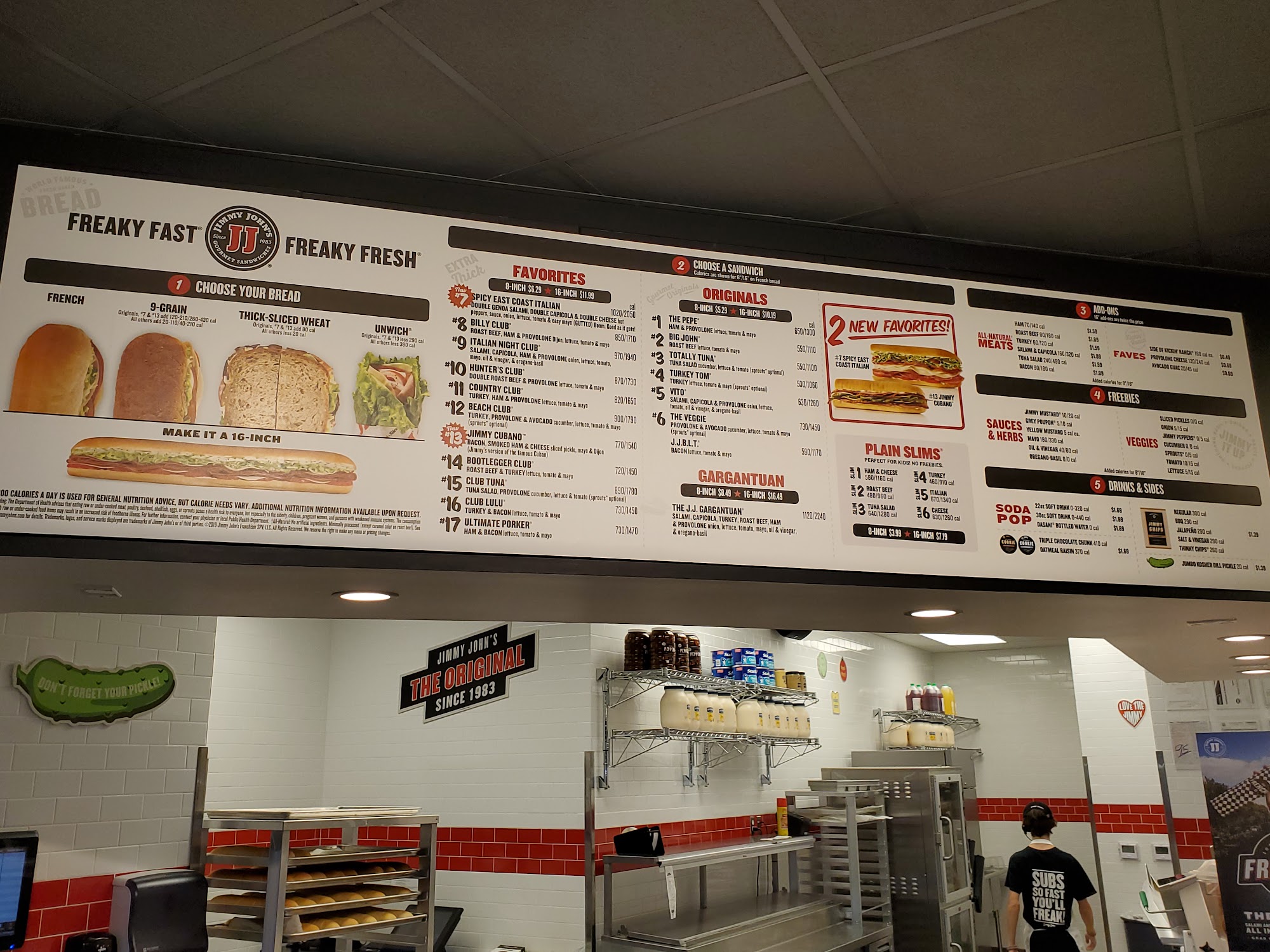 Jimmy John's Menu