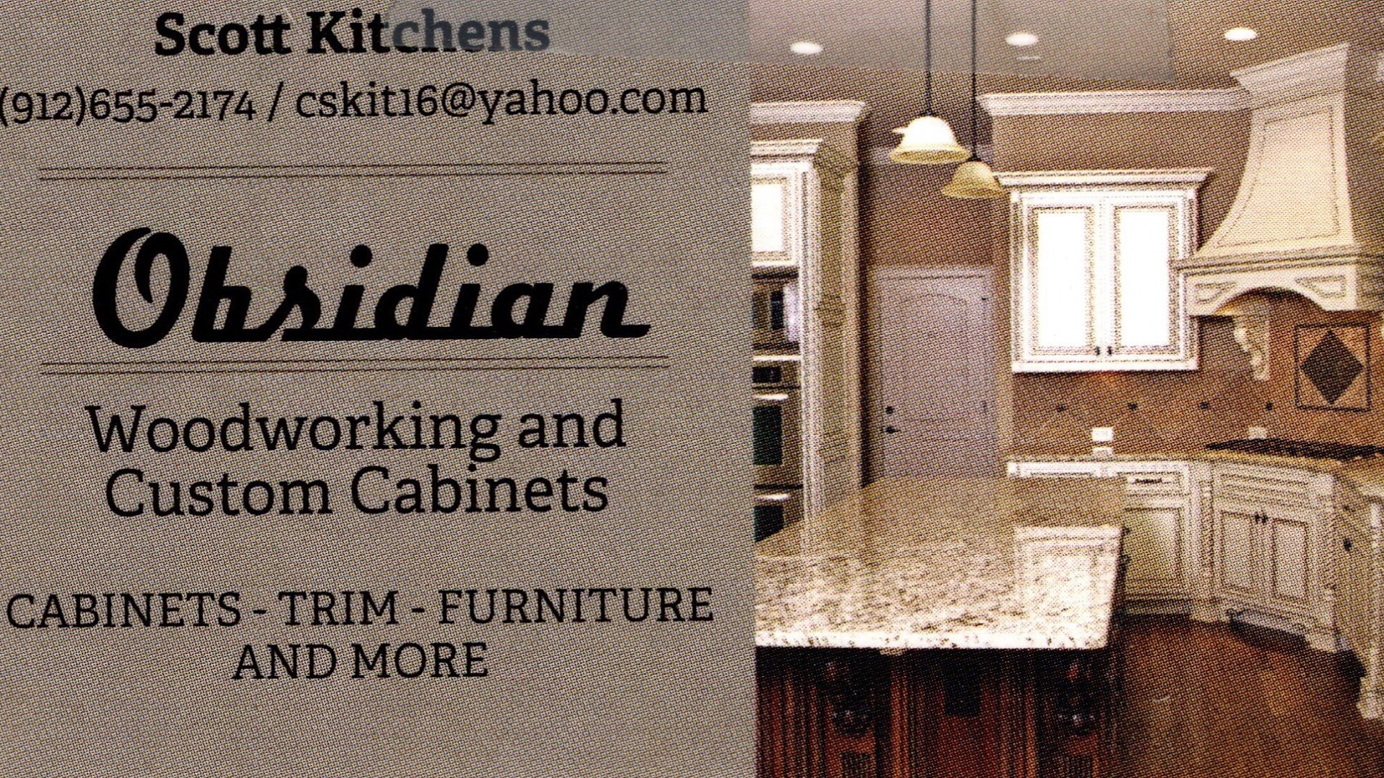 Obsidian Woodworking and Custom Cabinetry