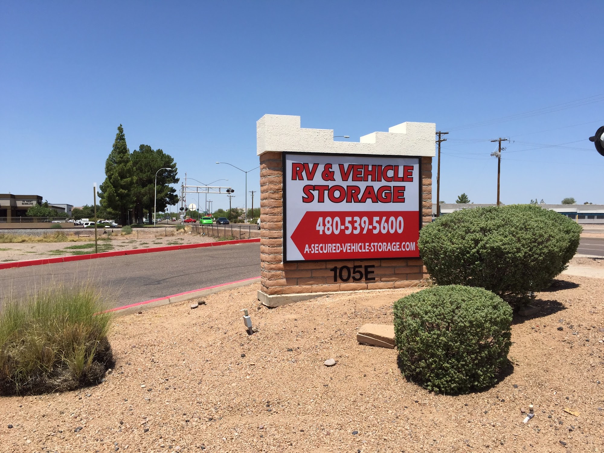 A Secured RV & Vehicle Storage