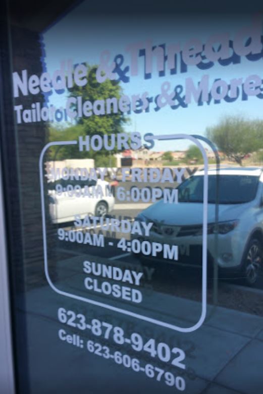 Needle and Thread Tailor Alteration and Dry cleaning