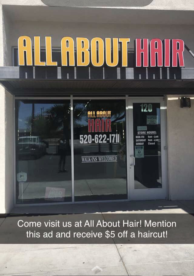 All About Hair, Etc. II 1197 W Frontage Rd Suite D, Rio Rico Arizona 85648
