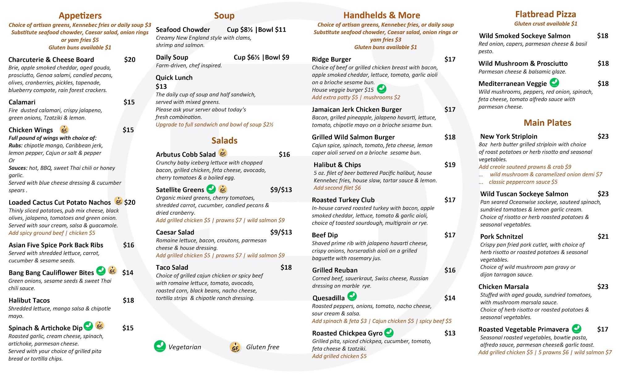 Satellite Bar & Grille at Arbutus Ridge Golf Club