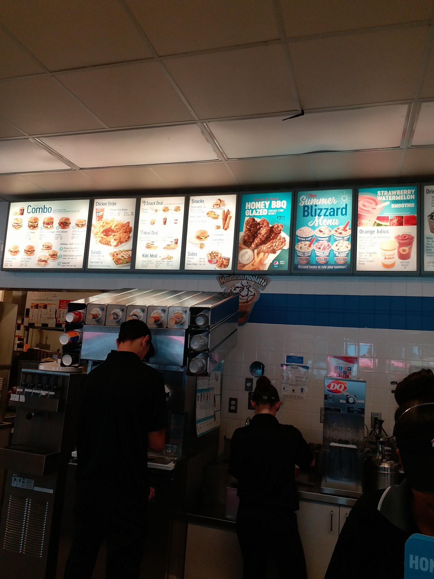 Dairy Queen Grill & Chill Menu