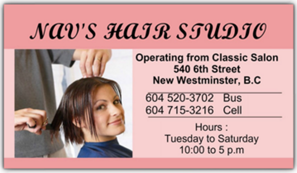 Navs Hair Studio On Belmont