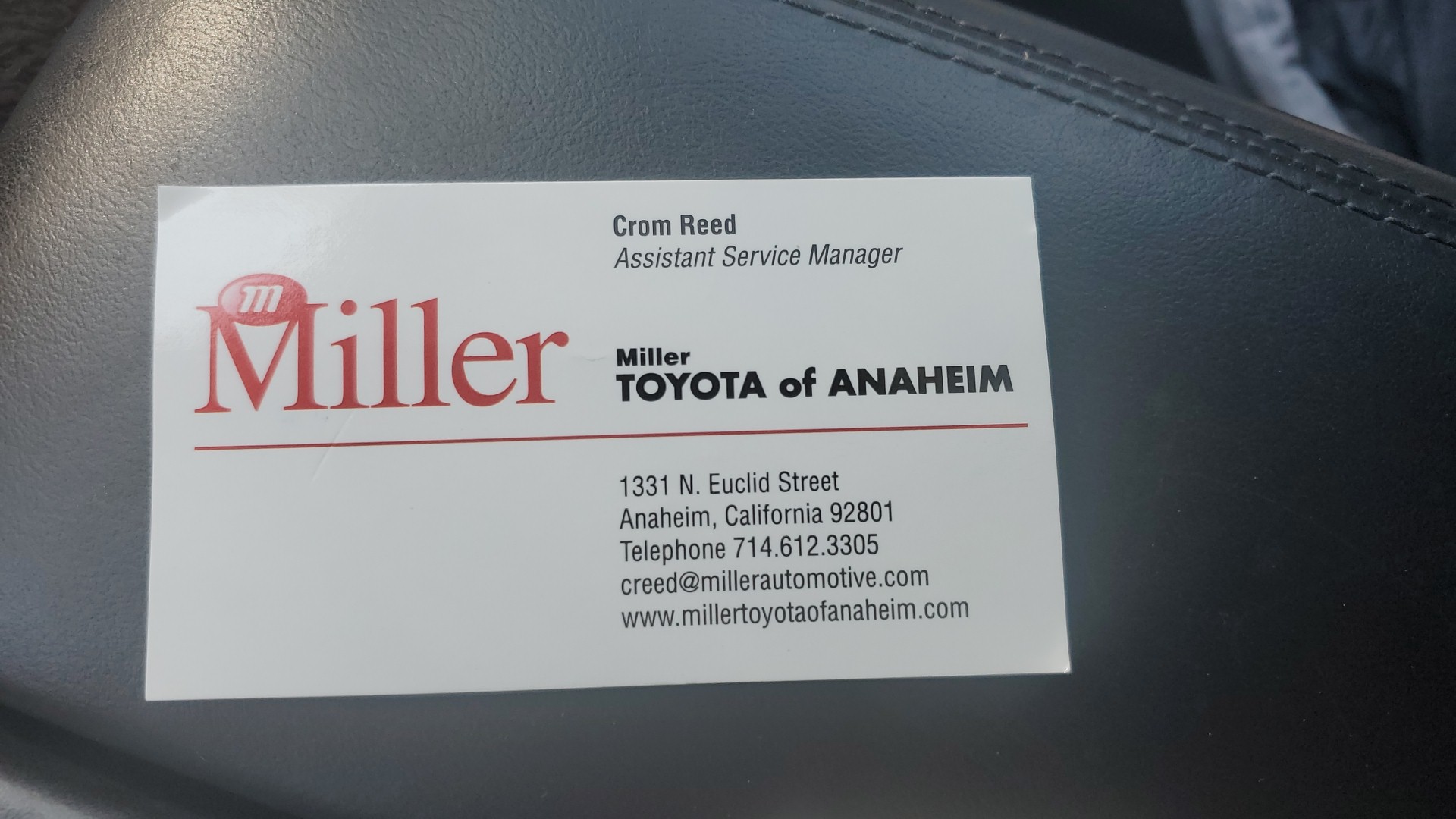 Toyota of Anaheim Service Center