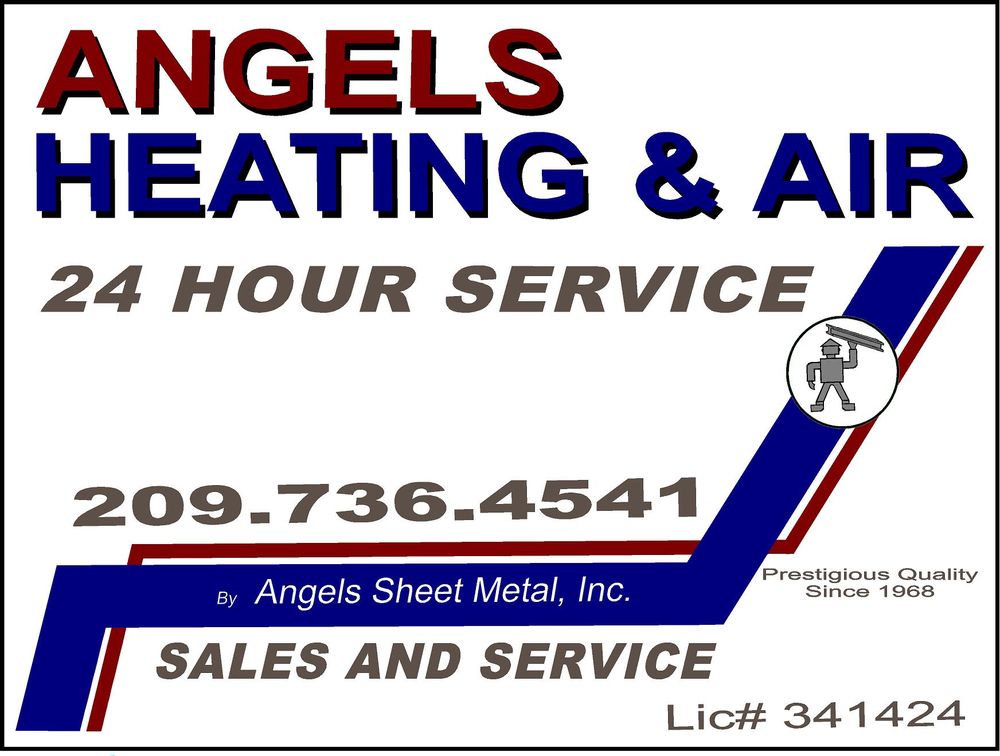 Angels Heating & Air Conditioning 2502 Gunclub Rd, Angels Camp California 95222
