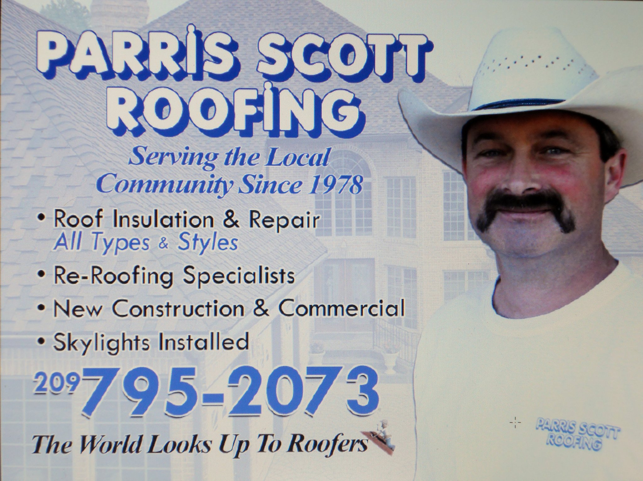 Parris Scott Roofing 1231 Linebaugh Rd, Arnold California 95223