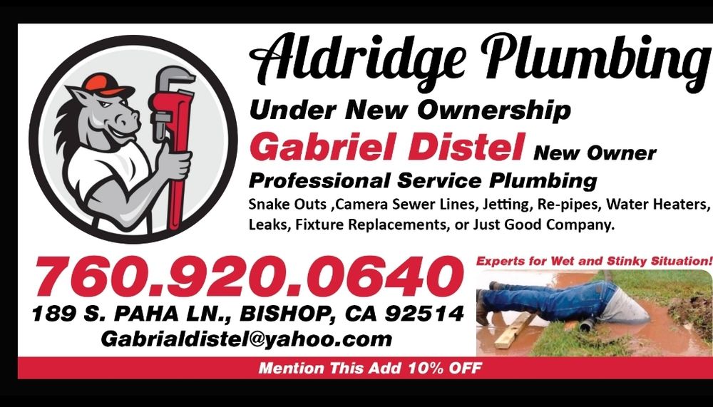 Aldridge Plumbing & Heating 2051 Van Loon Ln, Bishop California 93514
