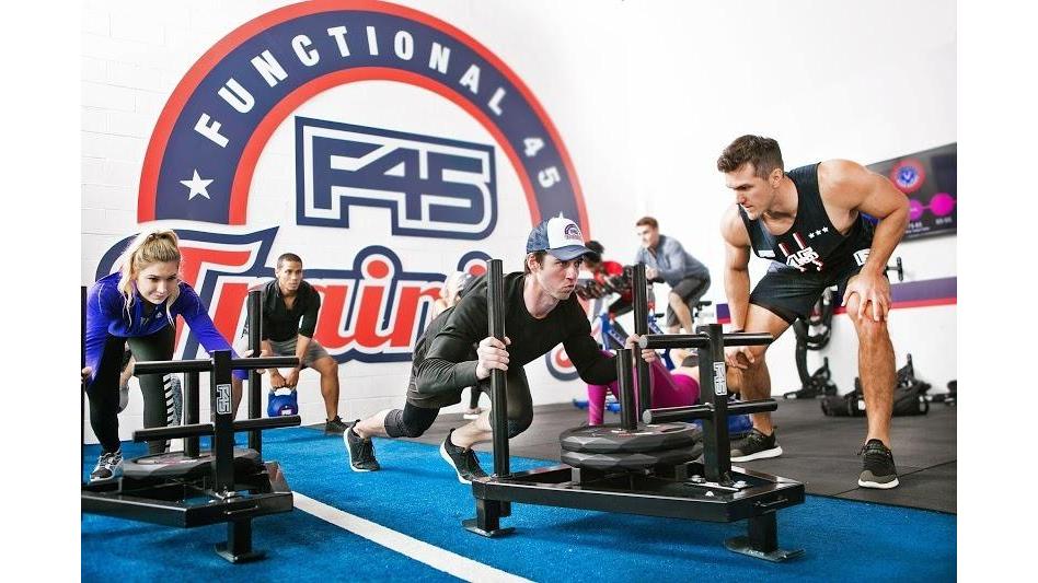 F45 Training Carlsbad Poinsettia