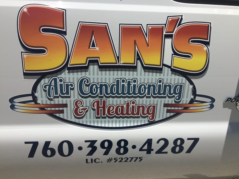 San's Air Conditioning & Heating 51530 Jackson St, Coachella California 92236
