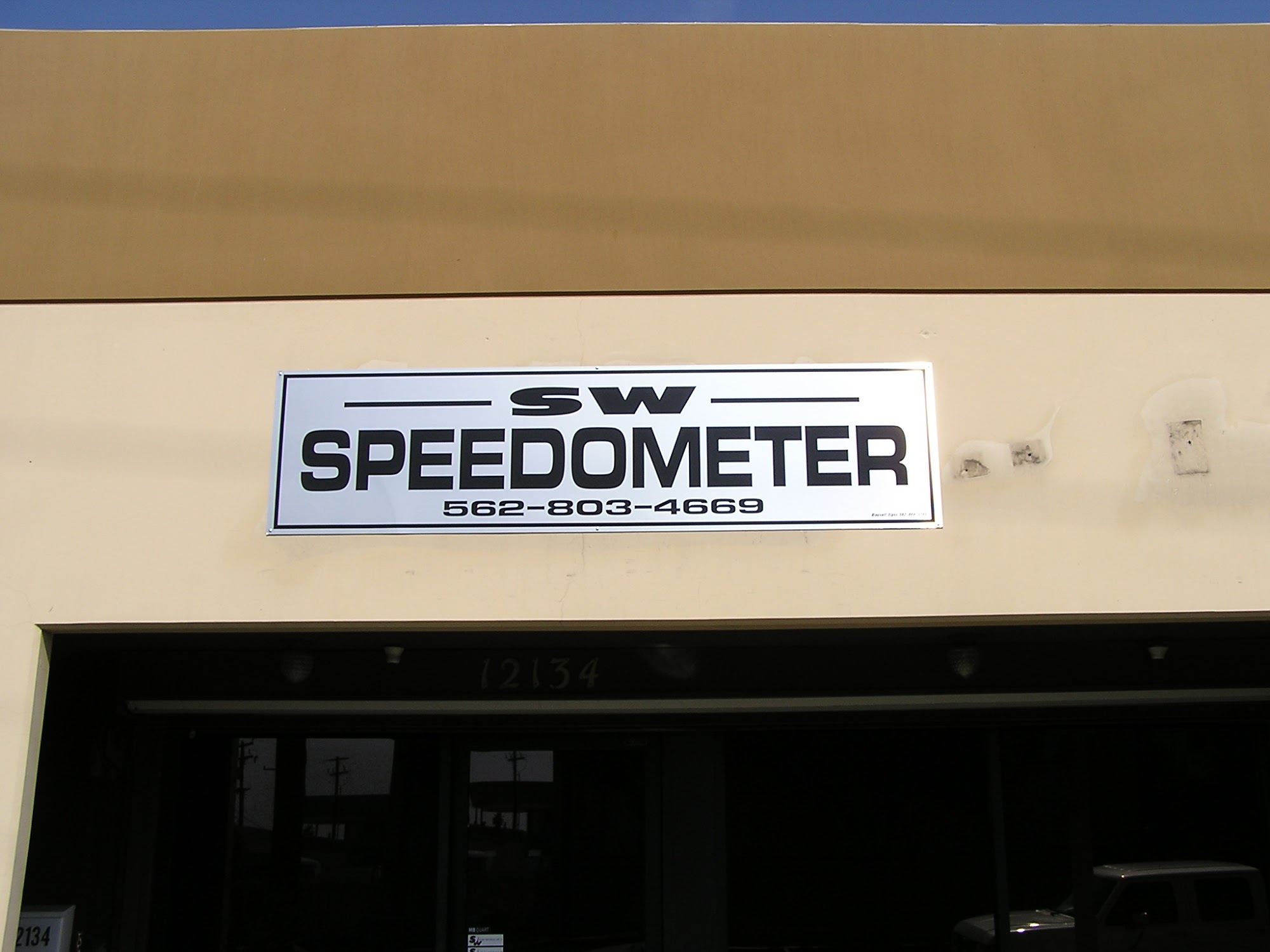 S W Speedometer