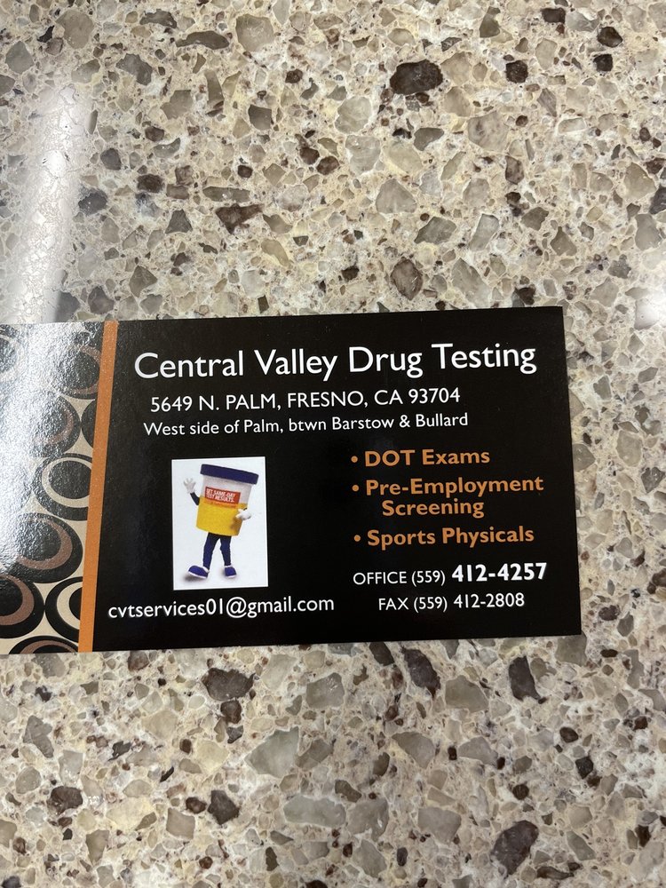 Central Valley Drug Testing