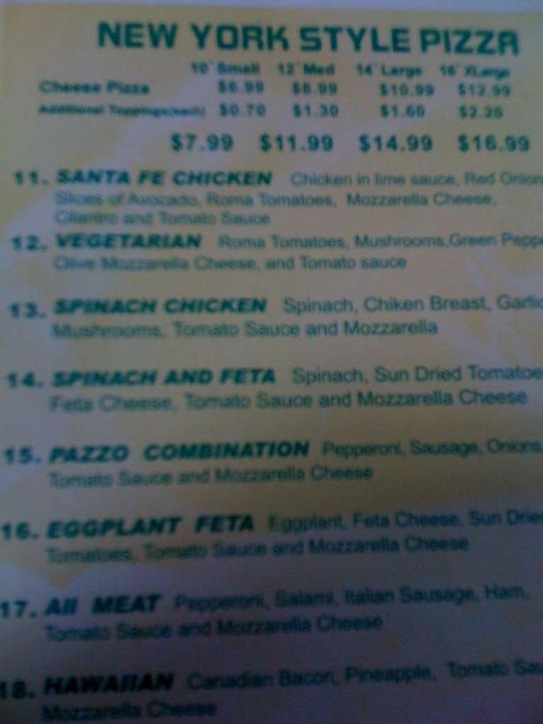 Halal Indian Cuisine Menu