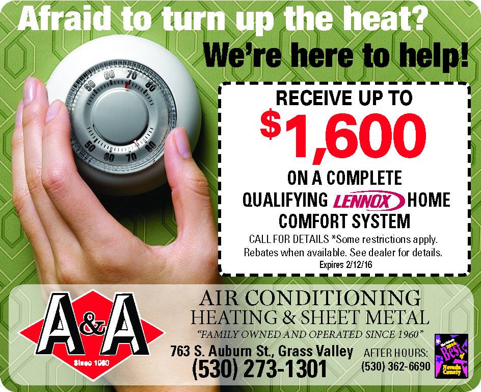 A&A Air Conditioning Heating & Sheet Metal