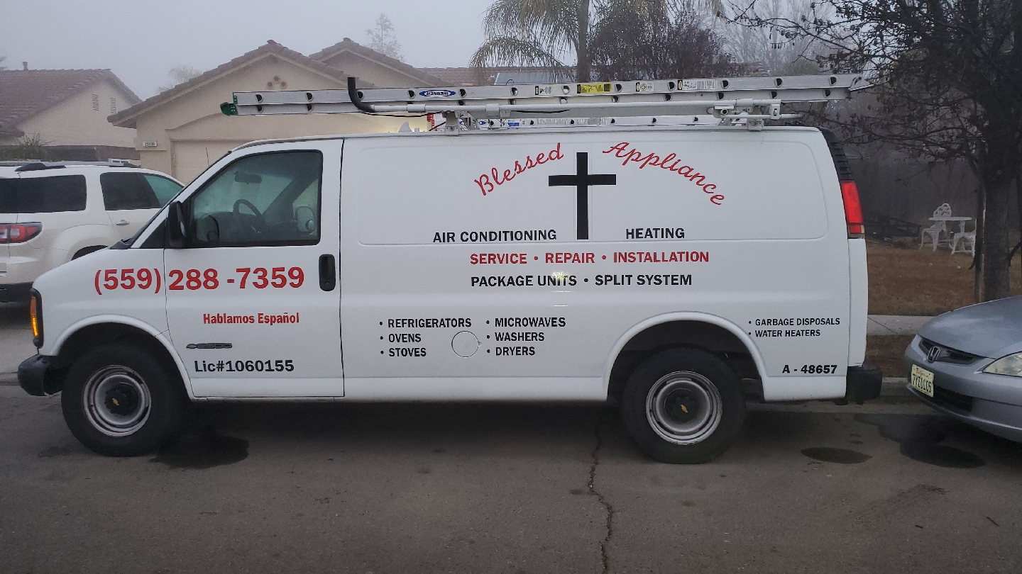 Blessed appliance air conditioning and heating