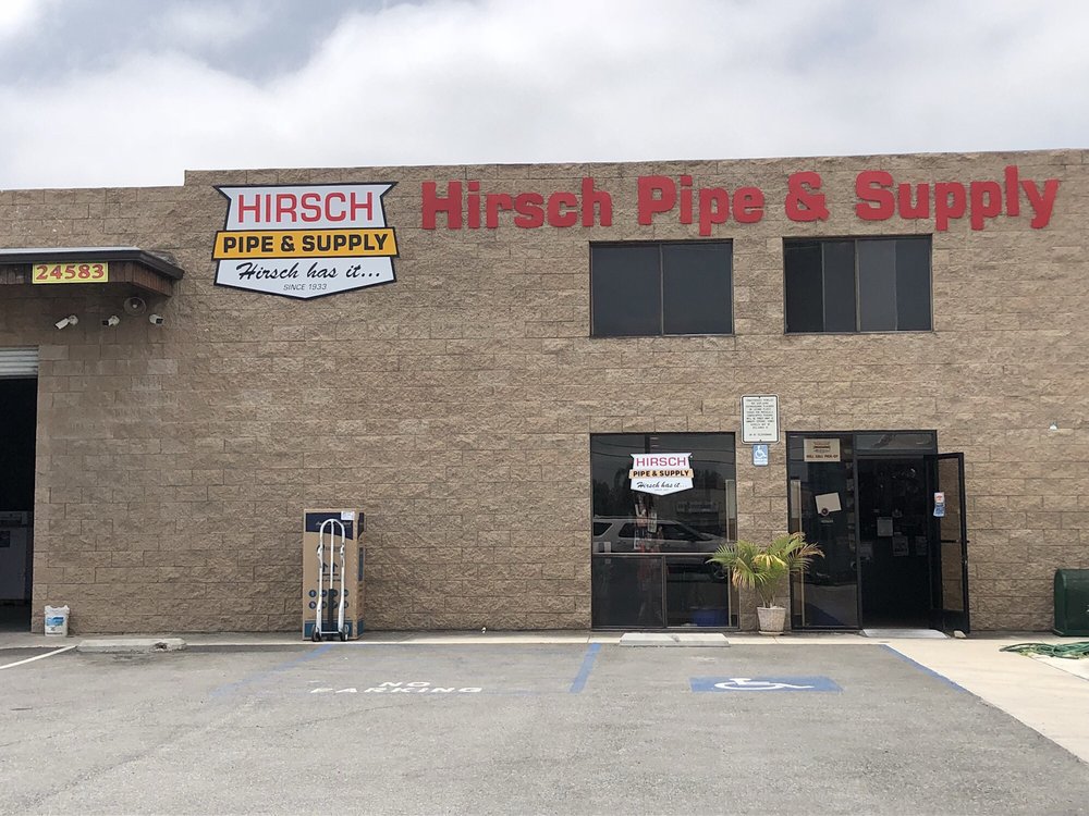 Hirsch Pipe & Supply 24583 Redlands Blvd, Loma Linda California 92354