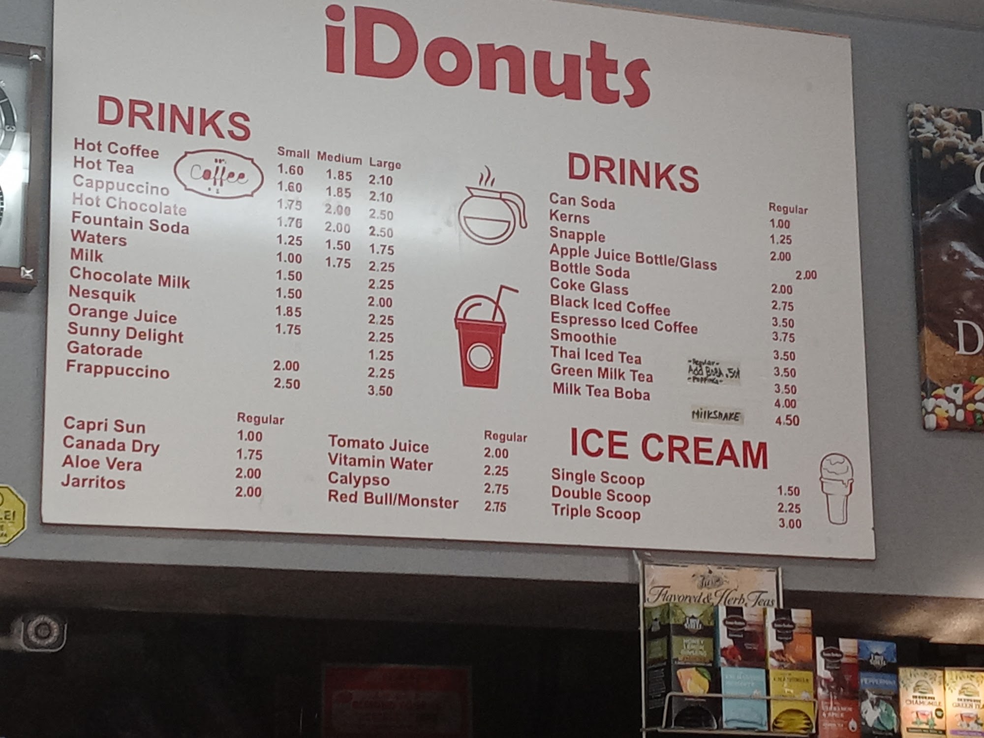iDonuts Menu