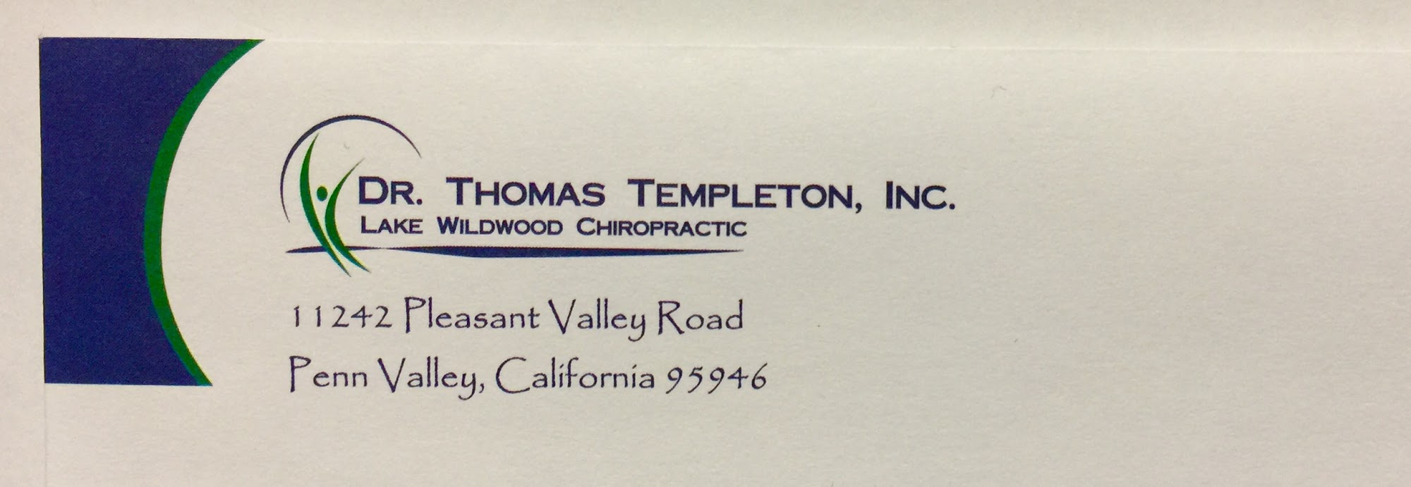 Thomas P Templeton Chiropractic, Inc 11242 Pleasant Valley Rd, Penn Valley California 95946