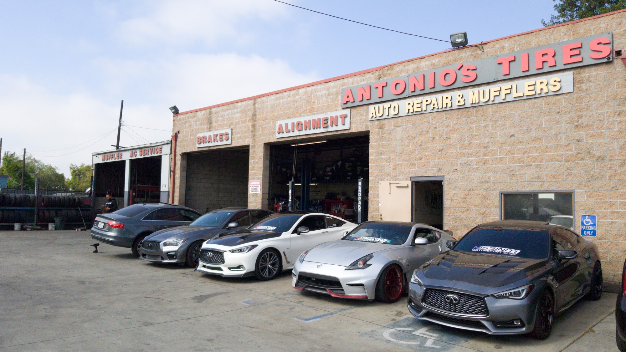 Antonio's Tire Shop x Nissiniti