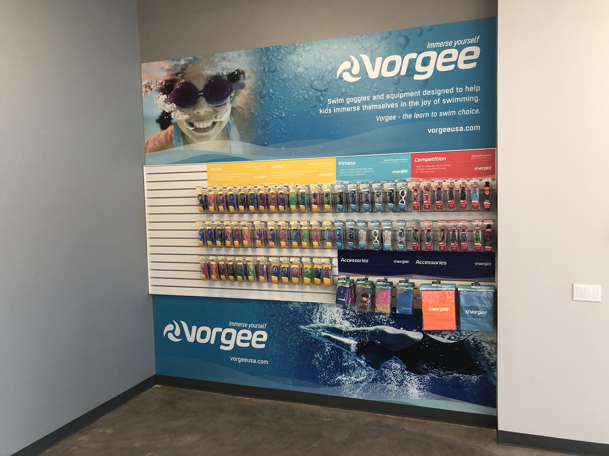 Vorgee USA Retail Location - Premier Swim Academy