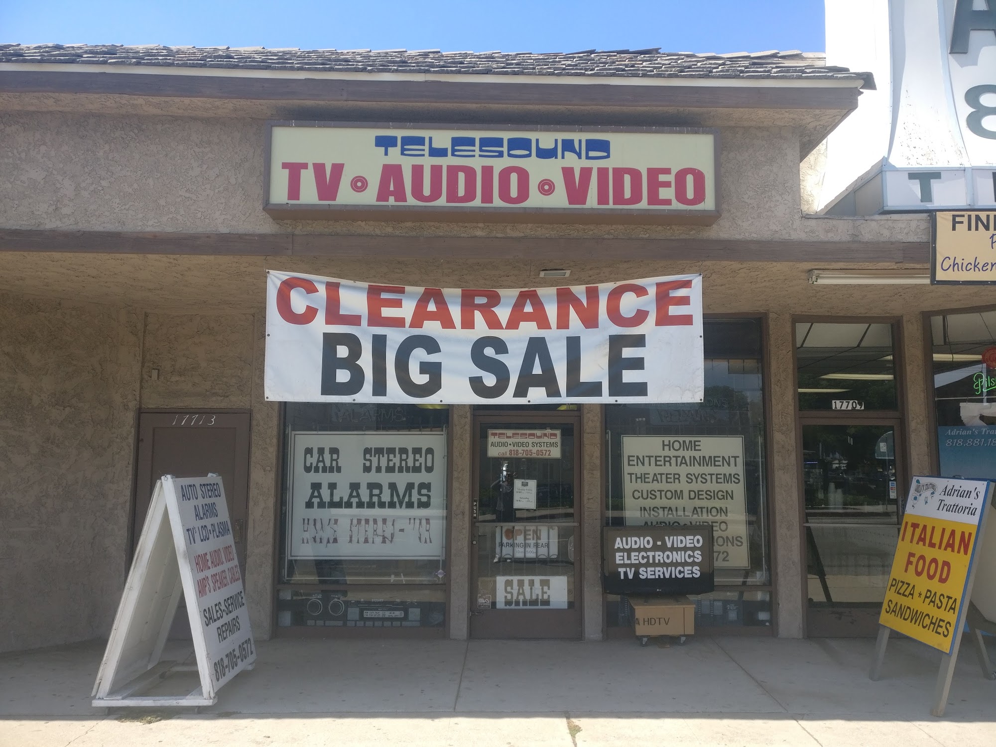 Telesound TV Audio Video and Electronics