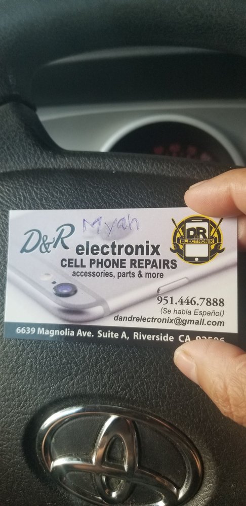 D & R Electronix Cell Phone Repairs iPhone Samsung - Riverside