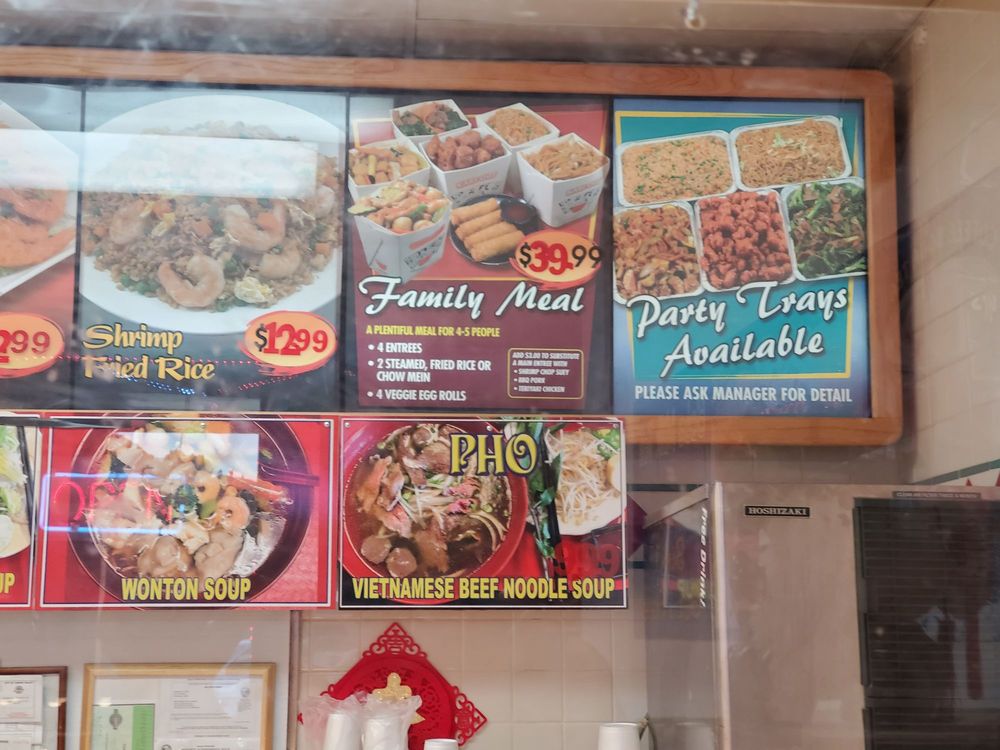 New Hong Kong Express Menu