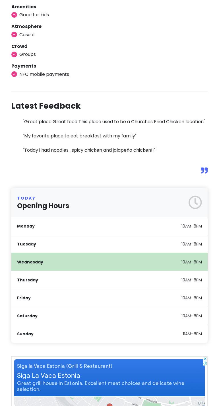 Great Wall Express Menu