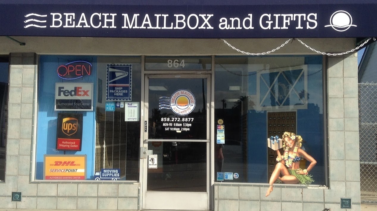 Beach Mailbox and Gifts