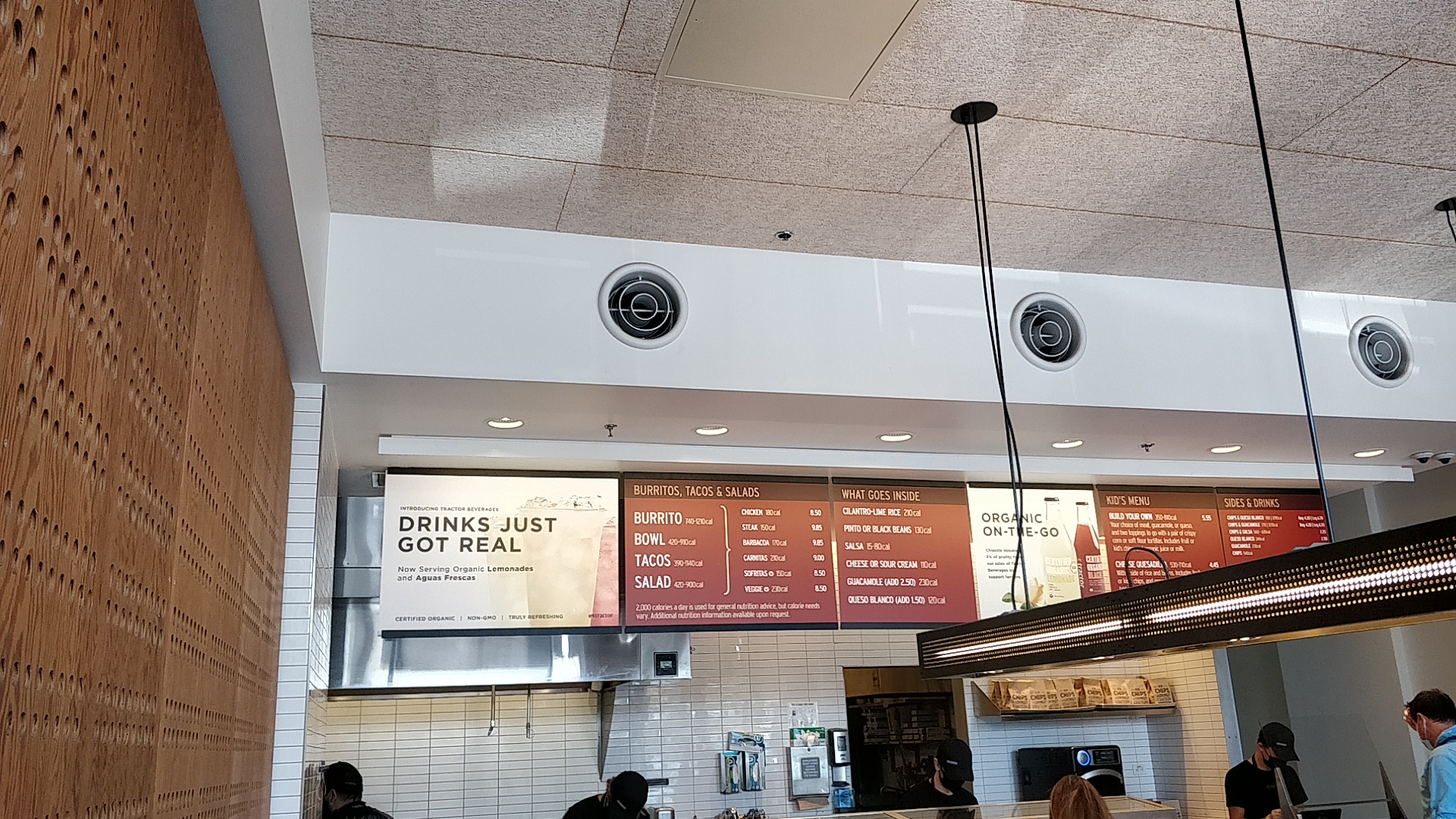 Chipotle Mexican Grill Menu
