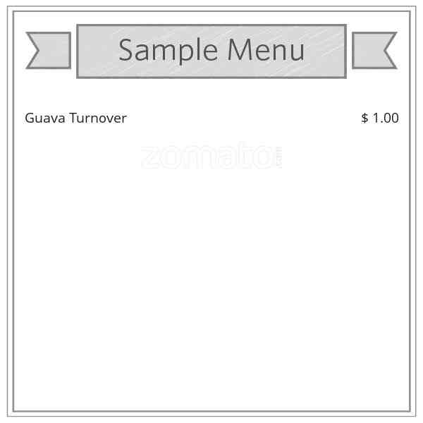 La Reyna Bakery Menu