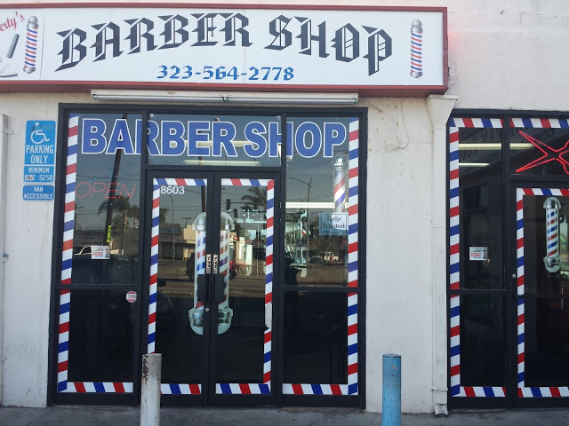 Liberty's barber shop