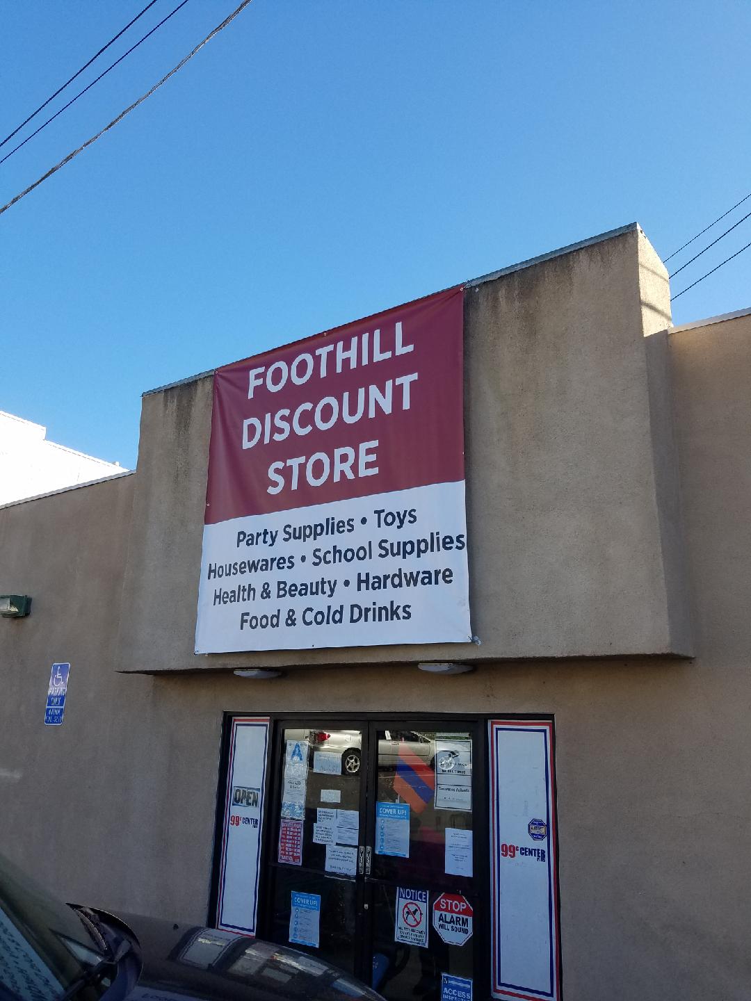 Foothill Discount Store