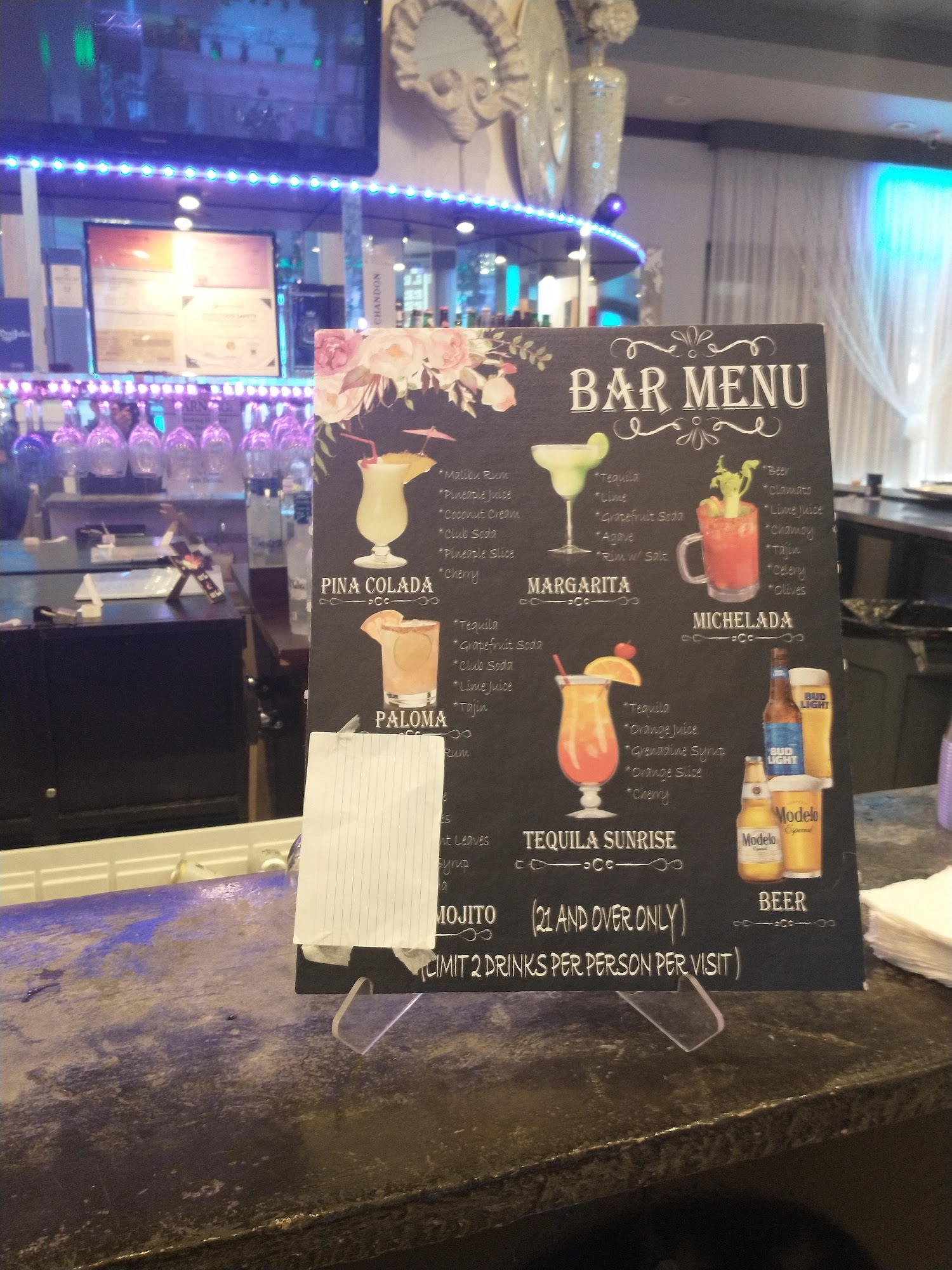 Moonlight Restaurant & Banquet Menu