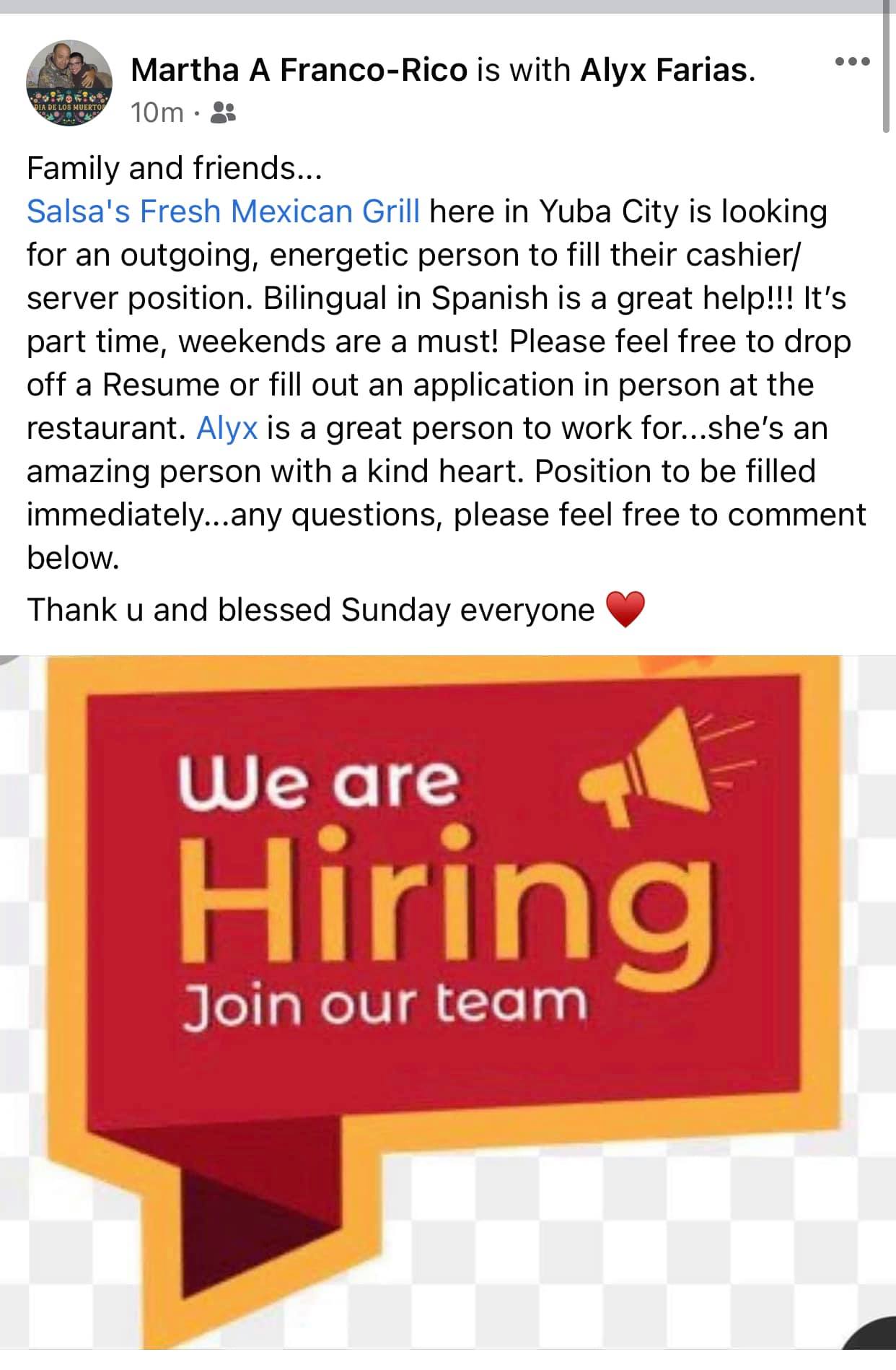 Photo credit: facebook