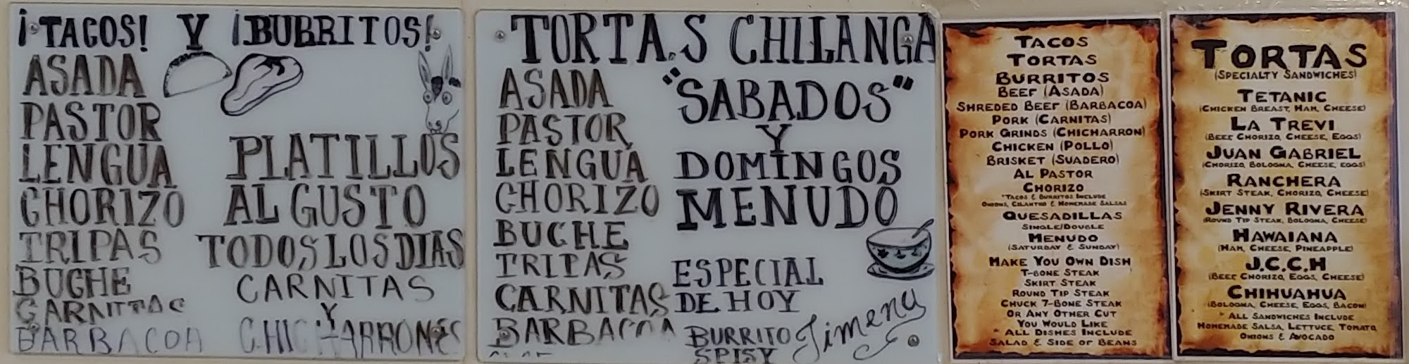 Valley Meats La Carniceria Menu