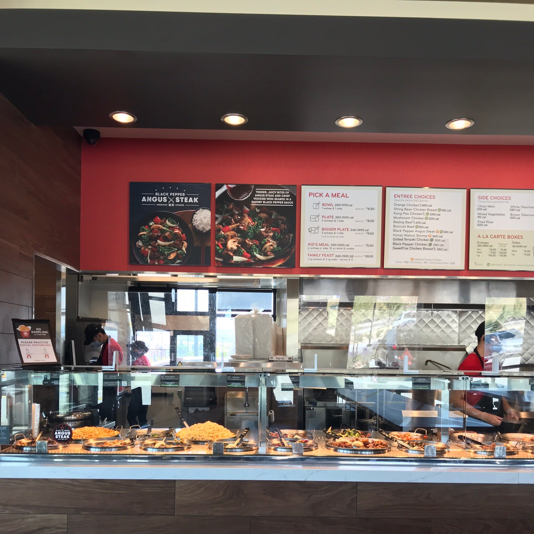 Panda Express Menu