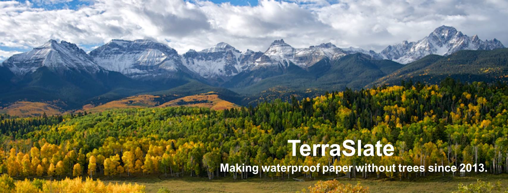 TerraSlate Waterproof Paper & Menus