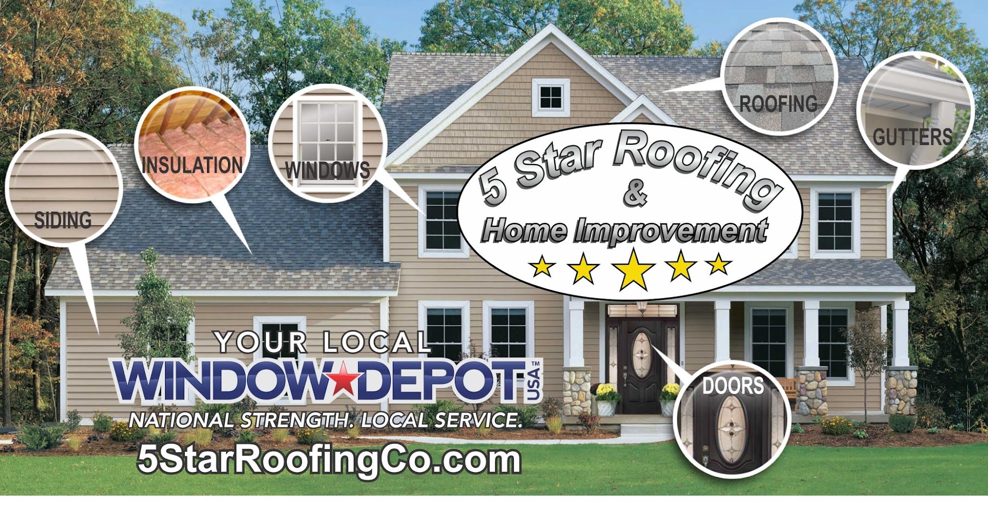 5 Star Roofing & Home Improvement