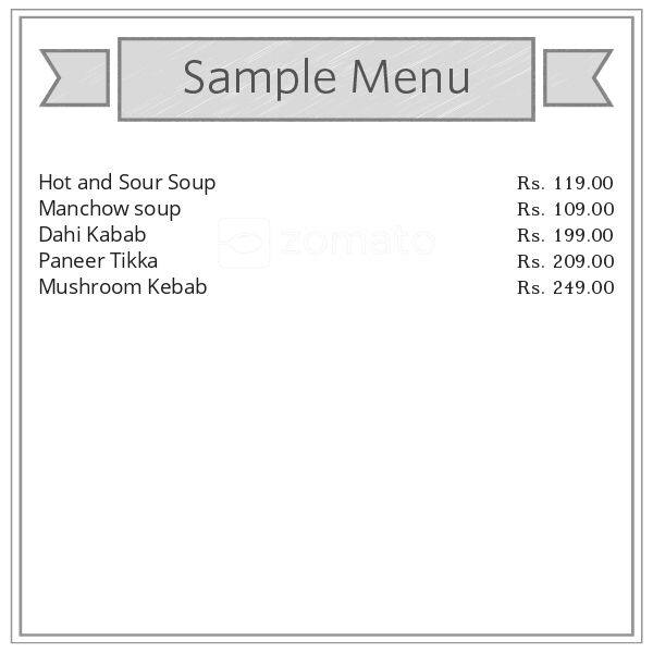 Signature Cafe Menu