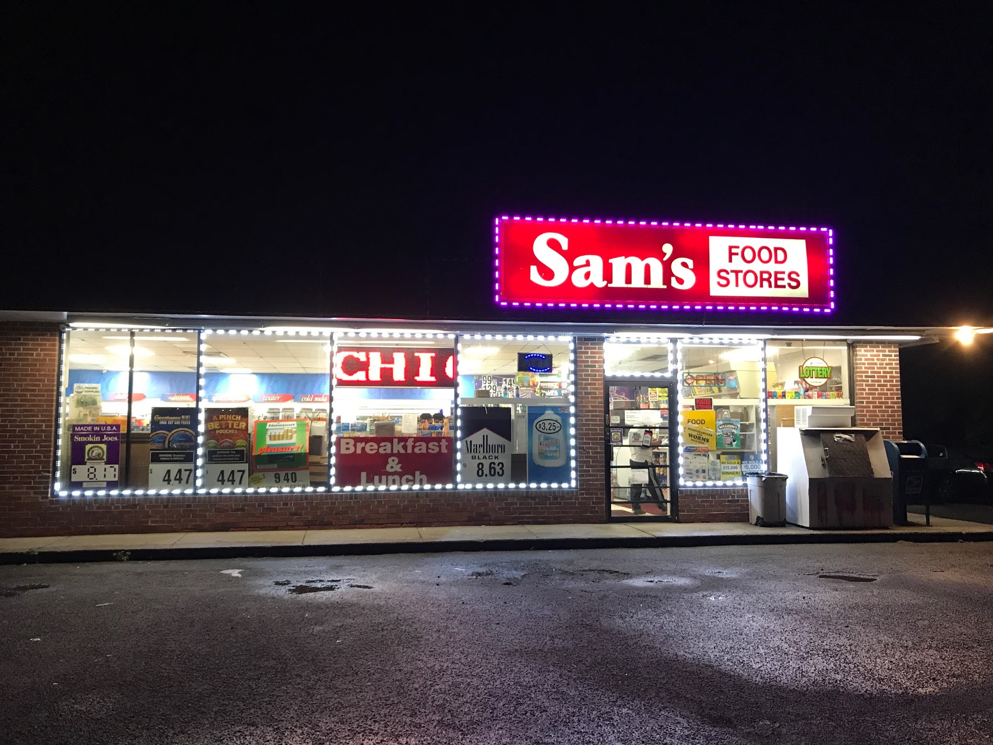 Sam's Food Stores Enfield, Smoke Shop, Vape Shop, Grocery Store