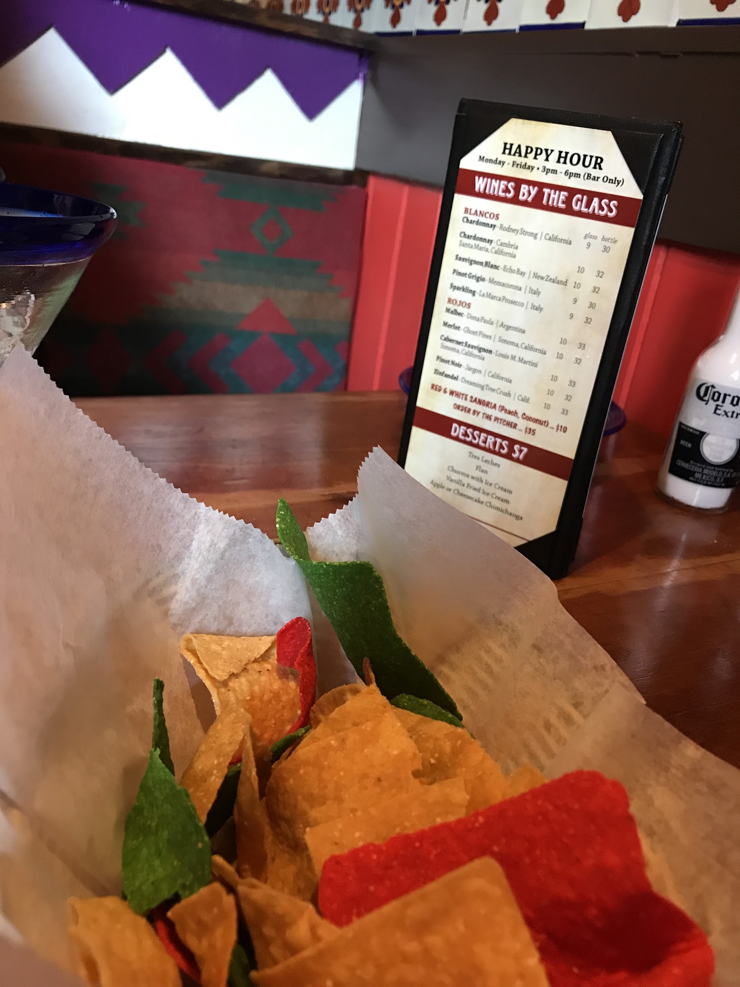 Rio Bravo Tacos & Tequila Menu