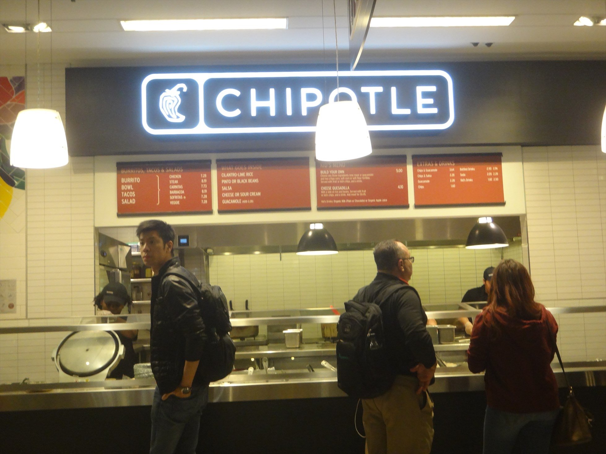 Chipotle Mexican Grill Menu