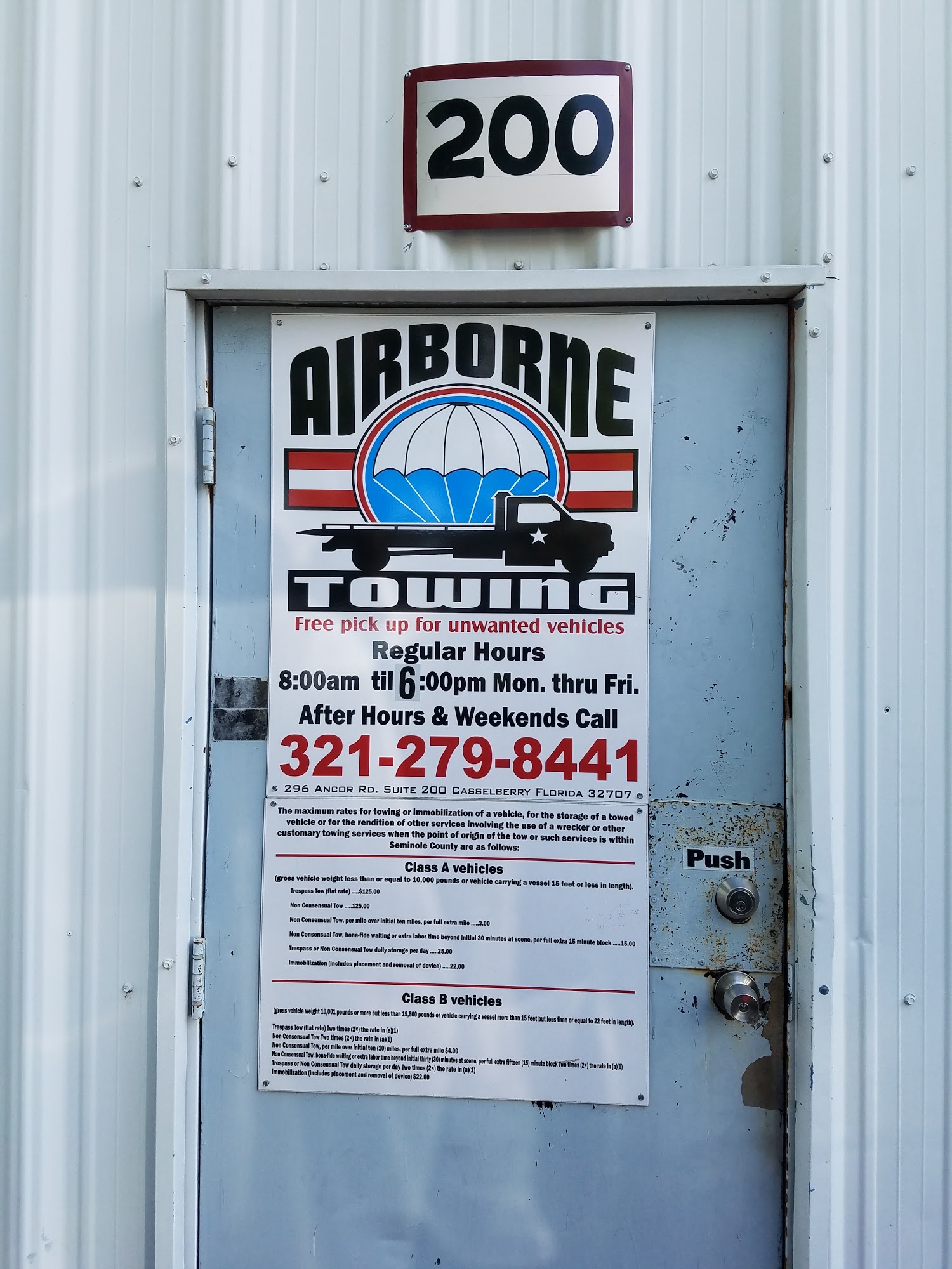 Airborne Towing, Inc