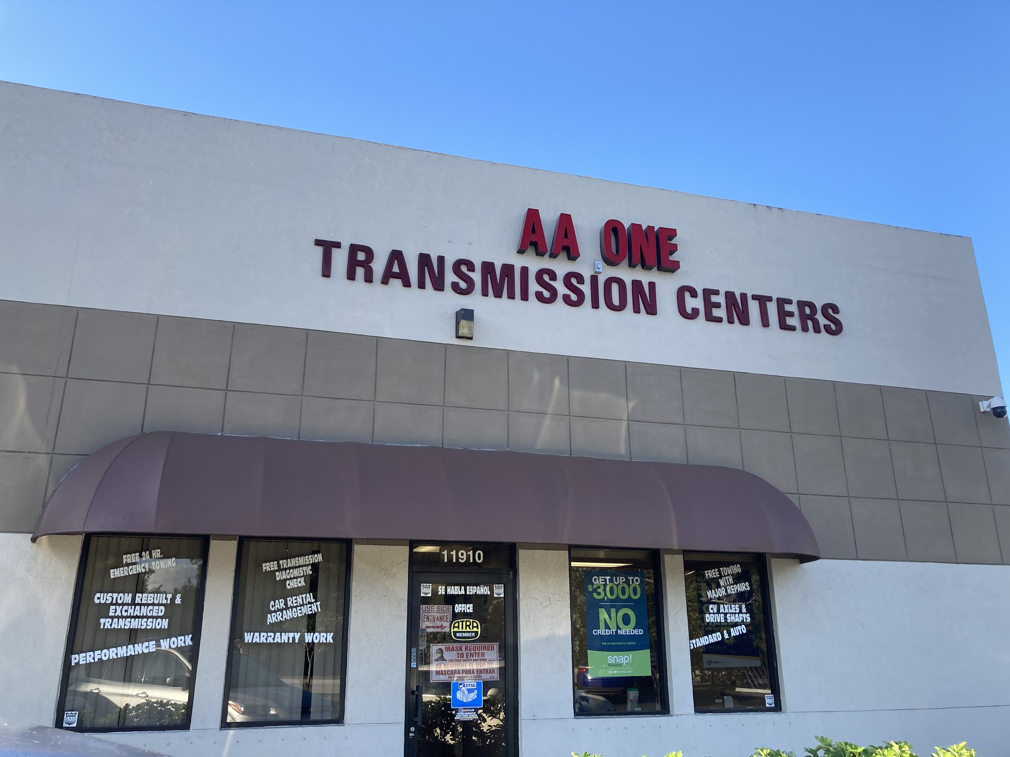 AA One Transmissions - Coral Springs