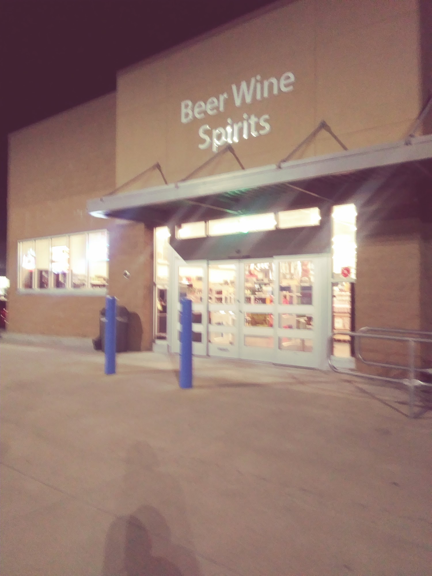 beer and wine and spirits