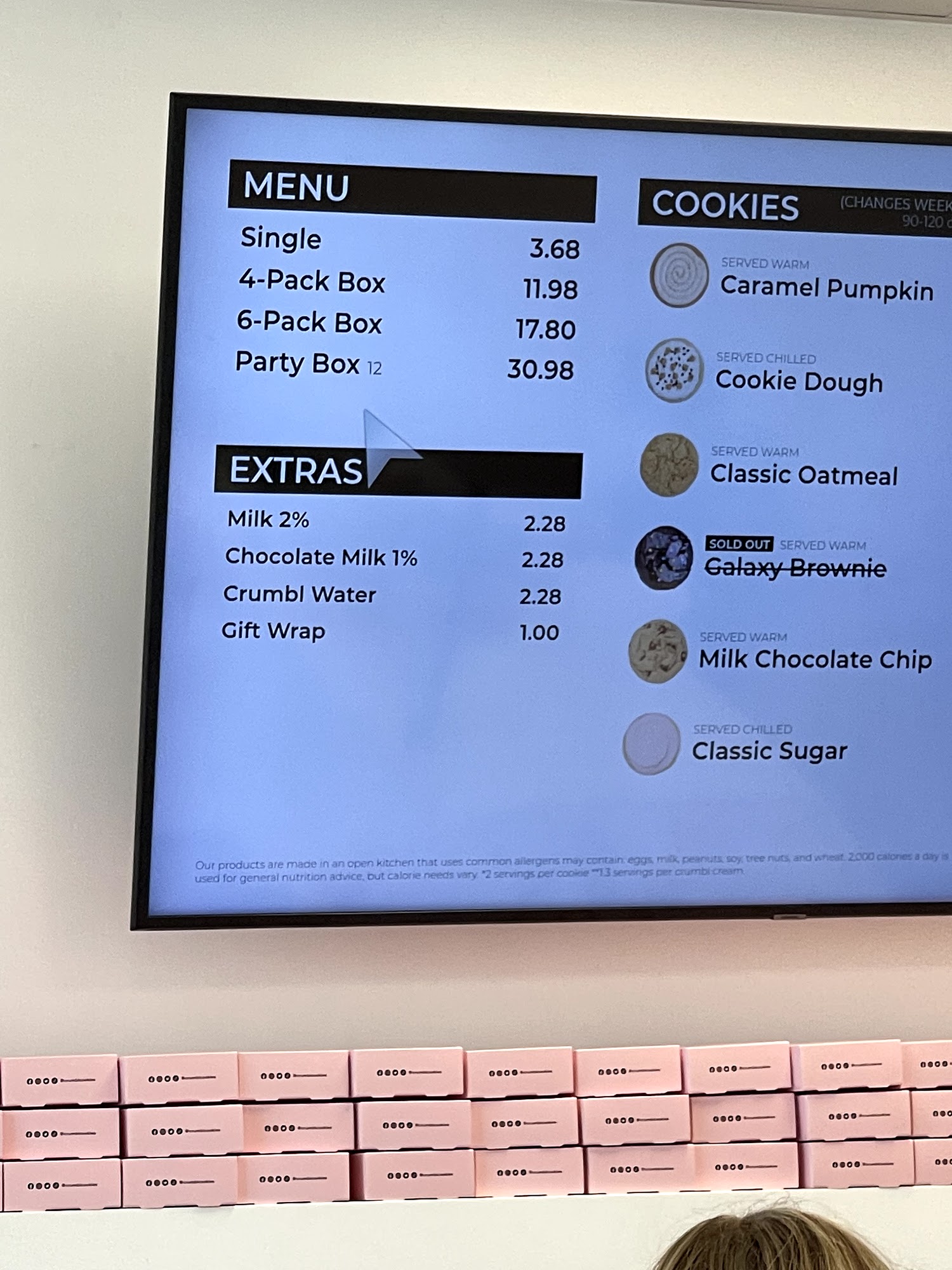 Crumbl Cookies - Mandarin 11406 San Jose Blvd, Jacksonville