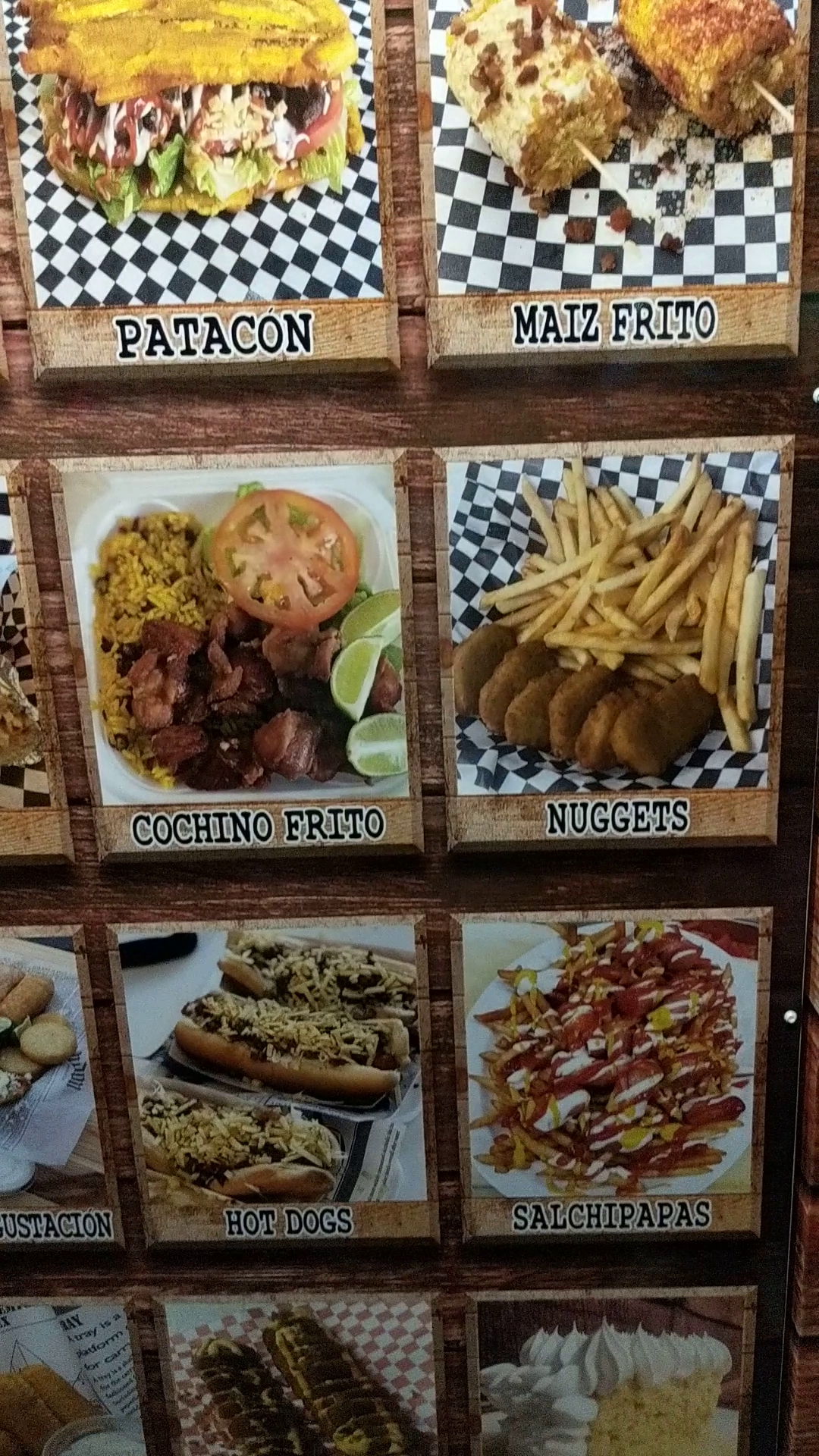 The Sisters Grill Menu